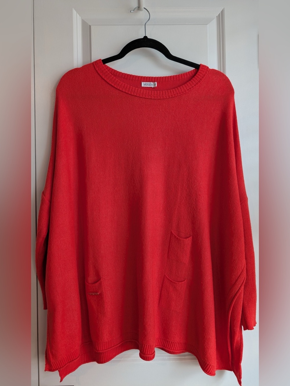 MERSEA Women’s Catalina Travel Sweater Scarlet Red One Size